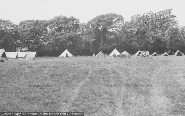 Photo of Kinson, Camping Field Butchers Coppice Scout Camp c.1955