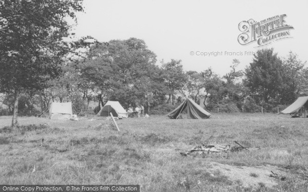 Photo of Kinson, Camping Field, Butchers Coppice Scout Camp c.1955