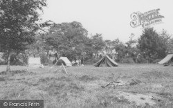 Camping Field, Butchers Coppice Scout Camp c.1955, Kinson