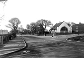 Kinson Road And East Howe Lane c.1950, Kinson