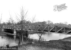 New Bridge Over River Stour c.1950, Kinson