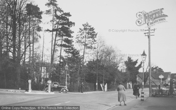 Photo of Kinson, New Road Junction, Northbourne c.1950