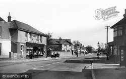 Post Office And Wimborne Road c.1950, Kinson