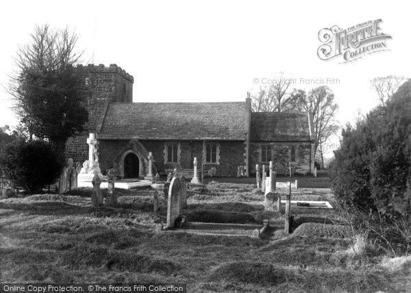 Photo of Kinson, St Andrew's Church c.1950
