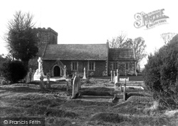 St Andrew's Church c.1950, Kinson