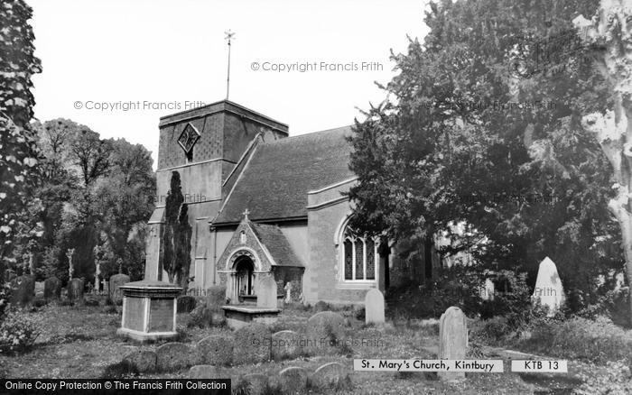 Photo of Kintbury, St Mary's Church c.1965