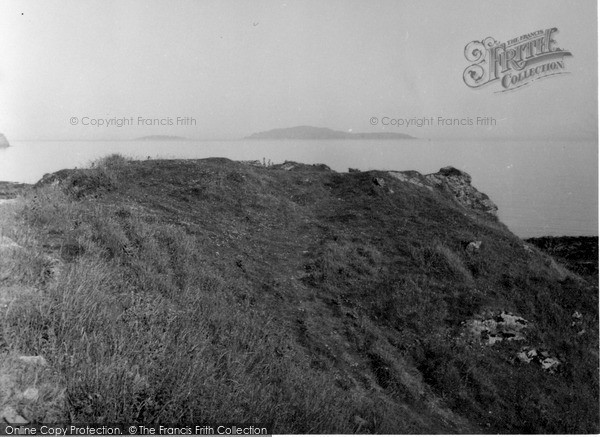 Photo of Kintyre, Dunaverty Castle 1955