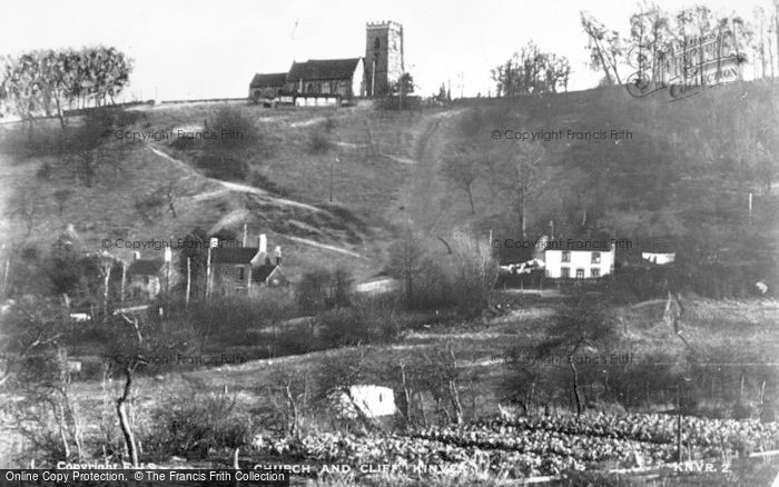 Photo of Kinver, Church And Cliff c.1939