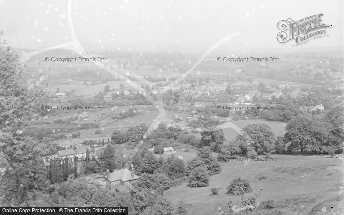 Photo of Kinver, General View From The Edge 1951