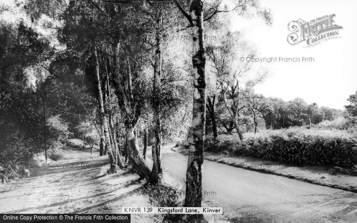 Photo of Kinver, Kingsford Lane c.1965
