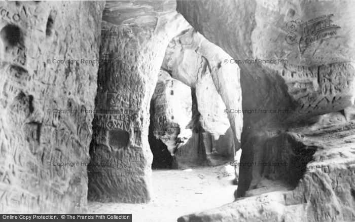 Photo of Kinver, Nanny's Cave c.1950