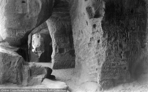 Photo of Kinver, Nanny's Cave c.1950