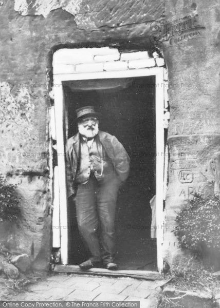 Photo of Kinver, Old Man, The Rock House c.1890