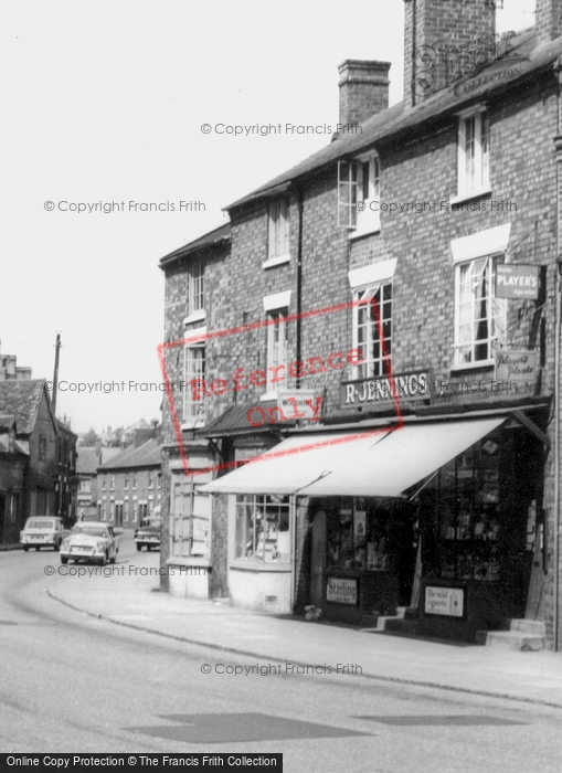 Photo of Kinver, R. Jennings' Shop, High Street c.1965