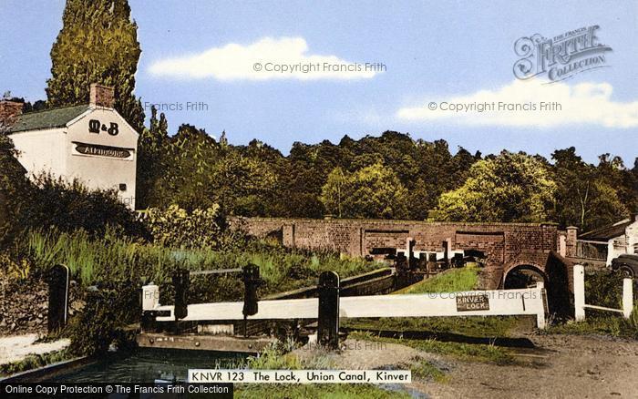 Photo of Kinver, The Lock, Union Canal c.1965