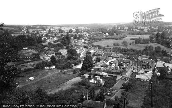 Photo of Kinver, View From The Church c.1950