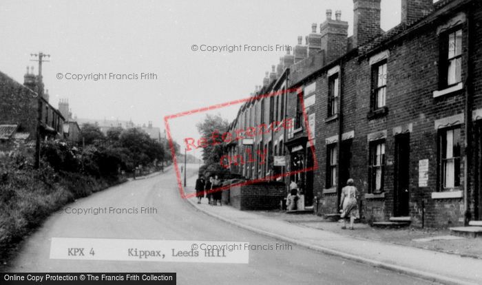 Photo of Kippax, Leeds Hill c.1950