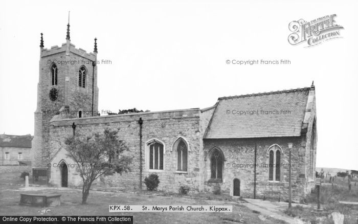 Photo of Kippax, St Mary's Parish Church c.1965