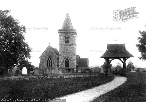 Photo of Kirby Hill, All Saints Church 1895