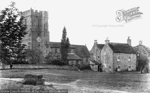 Photo of Kirby Hill, Church And Village 1913