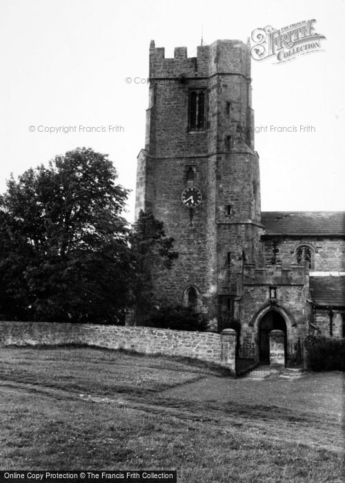 Photo of Kirby Hill, The Church c.1960