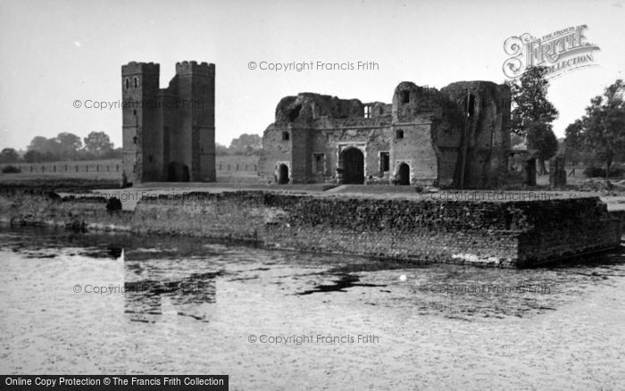 Photo of Kirby Muxloe, Castle c.1950