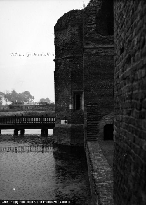 Photo of Kirby Muxloe, Castle c.1950