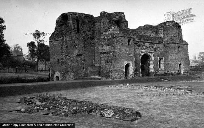 Photo of Kirby Muxloe, Castle c.1950