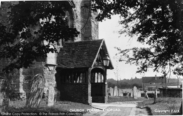 Photo of Kirdford, The Church Porch c.1950