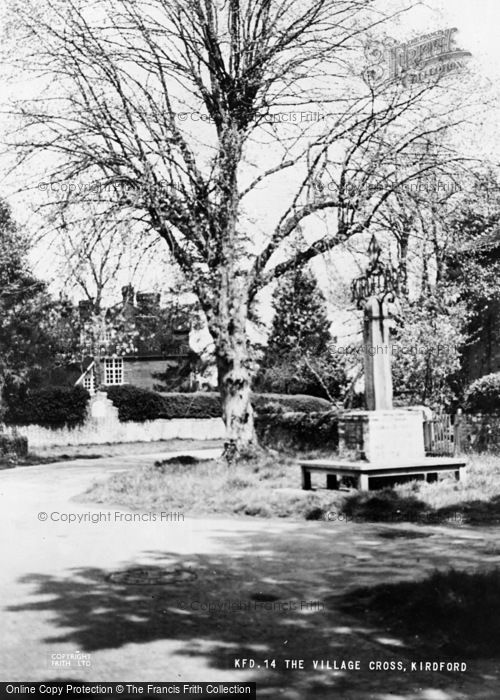 Photo of Kirdford, The Village Cross c.1955