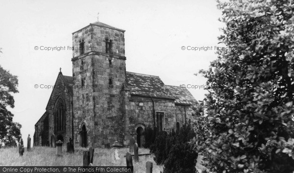 Photo of Kirk Hammerton, St John's Church c.1960