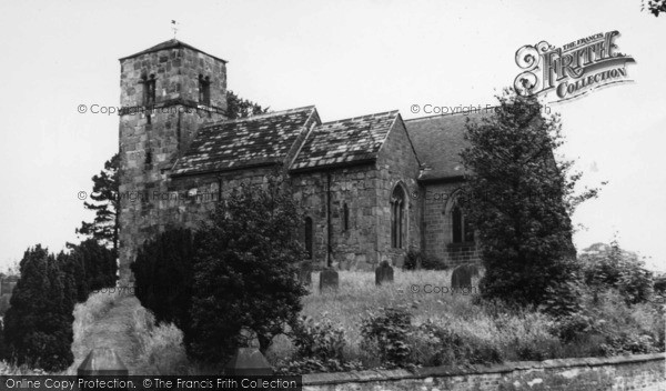 Photo of Kirk Hammerton, St John's Church c.1960