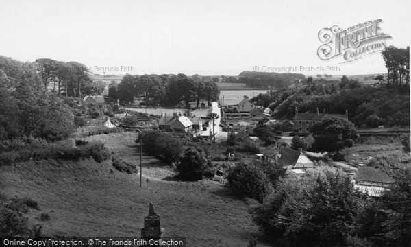 Photo of Kirkbean, The Village c.1955