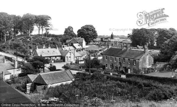 Photo of Kirkbean, The Village c.1955