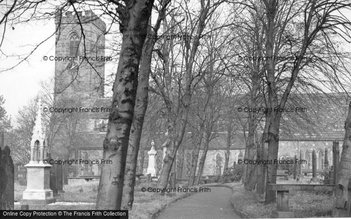 Photo of Kirkburton, All Hallows' Church c.1950