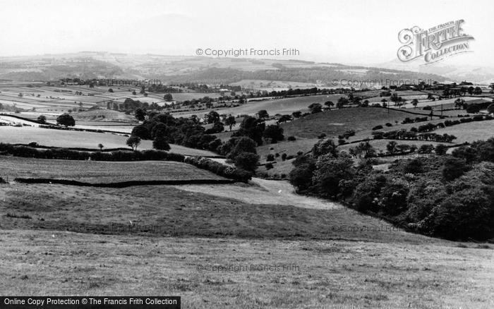 Photo of Kirkburton, View From Emley Moor c.1955