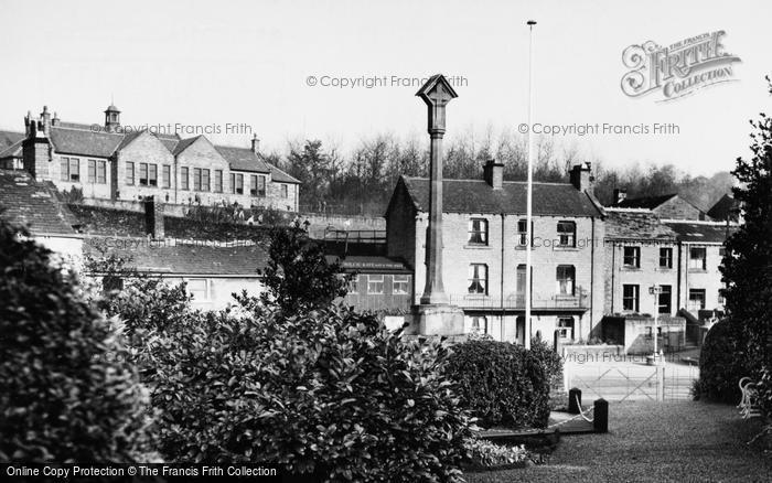 Photo of Kirkburton, War Memorial Gardens And Church School c.1950