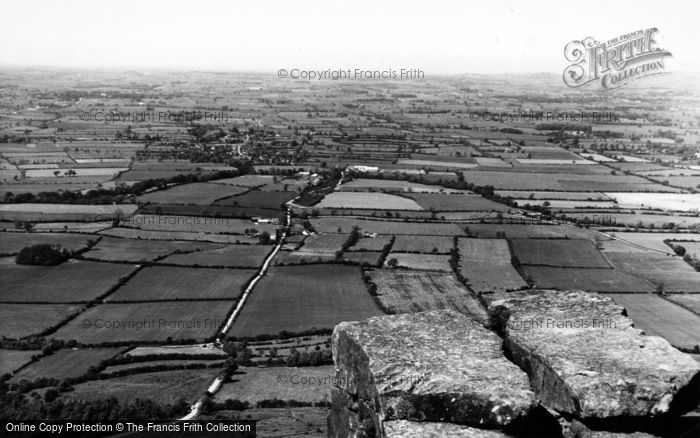 Photo of Kirkby In Cleveland, View From North Wainstones c.1955
