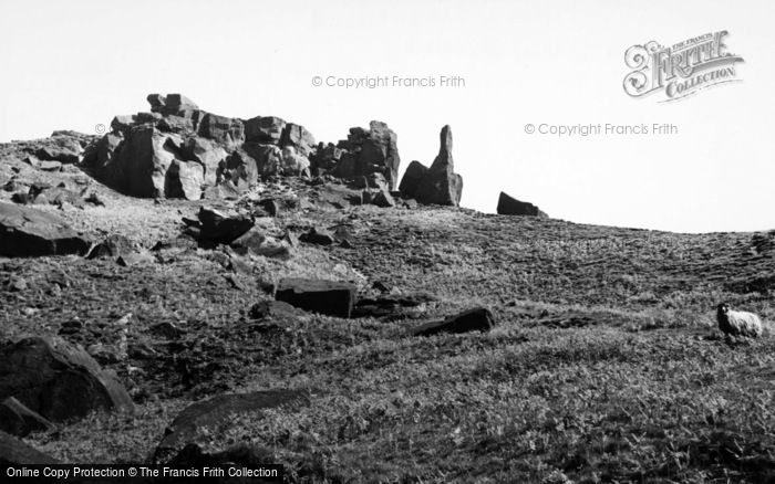 Photo of Kirkby In Cleveland, Wainstones c.1955