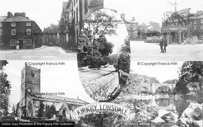 Photo of Kirkby Lonsdale, Composite c.1935