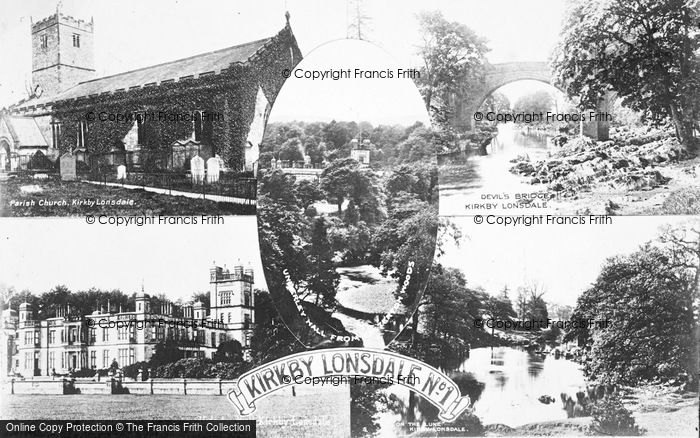 Photo of Kirkby Lonsdale, Composite c.1935