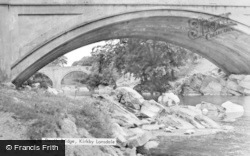 Devil's Bridge And Stanley Bridge c.1935, Kirkby Lonsdale