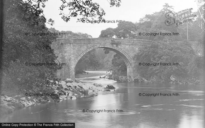 Photo of Kirkby Lonsdale, Devil's Bridge From New Bridge c.1931