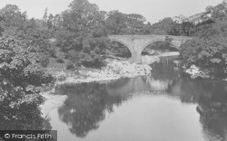 Devil's Bridge From Stanley Bridge 1924, Kirkby Lonsdale
