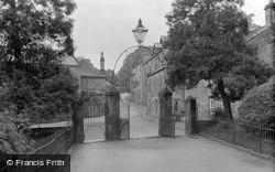 Fairbank From Church Gate c.1931, Kirkby Lonsdale