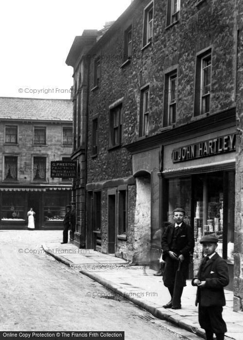 Photo of Kirkby Lonsdale, John Hartley's Store 1908