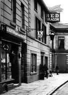Leighton Boot & Shoe Maker And The Red Dragon, Main Street 1908, Kirkby Lonsdale