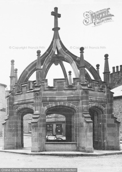 Photo of Kirkby Lonsdale, Market Cross c.1910
