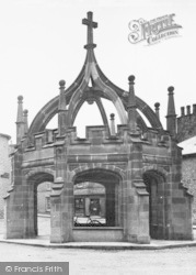 Market Cross c.1910, Kirkby Lonsdale