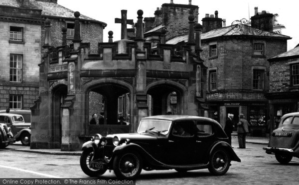 Photo of Kirkby Lonsdale, Market Cross c.1955